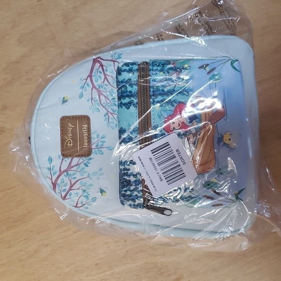 LOUNGEFLY Disney The Little Mermaid Boat Date Mini Backpack NWT main image 7